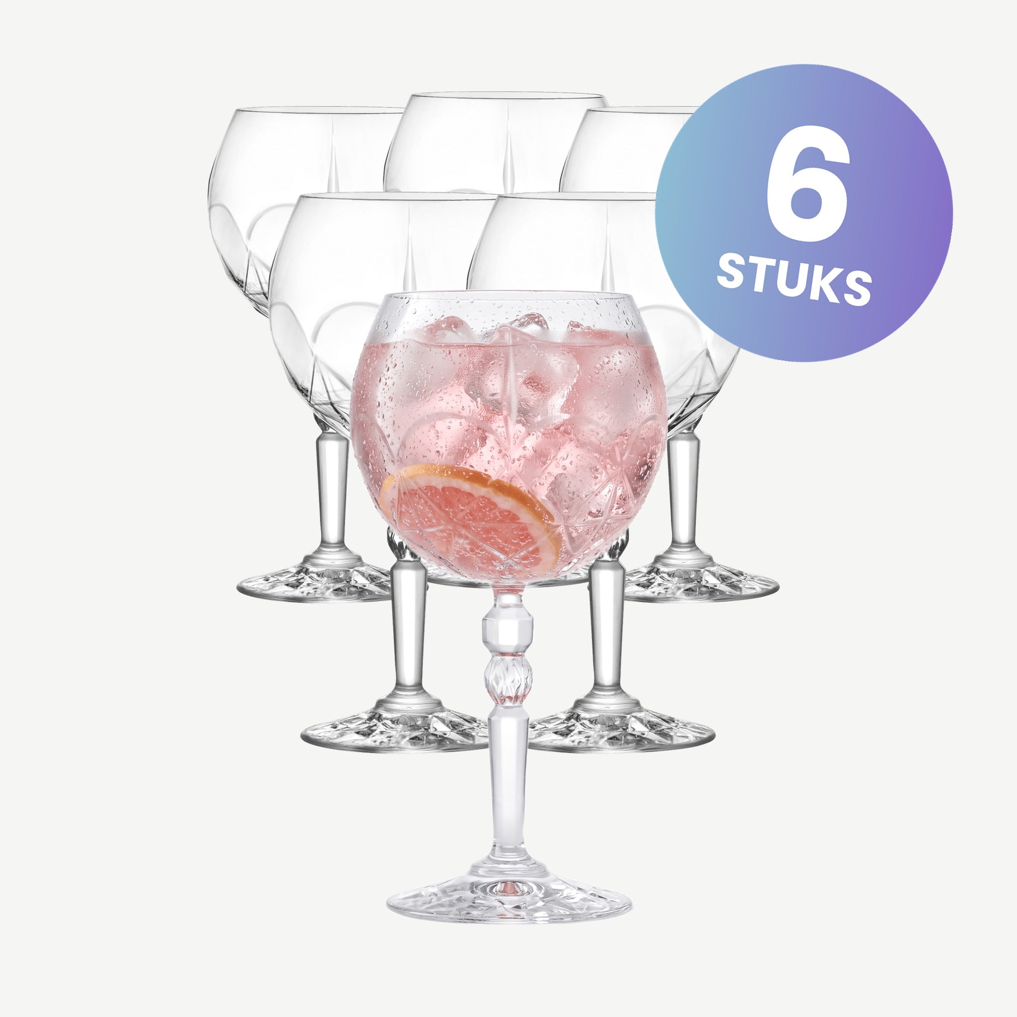 RCR Alkemist Gin Tonic Glas 58 Cl - set van 6 glazen
