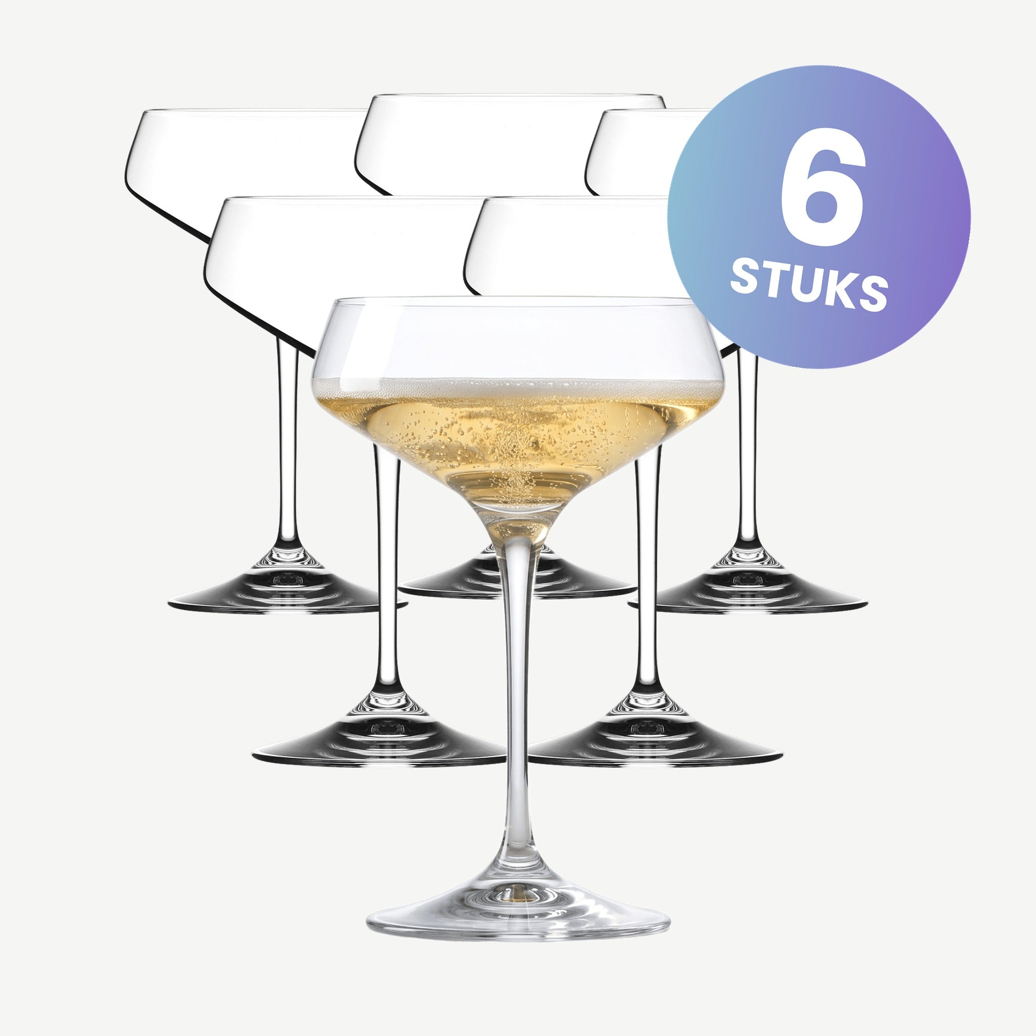 RCR Aria Champagneglas / Coupe 33 Cl - set van 6 glazen