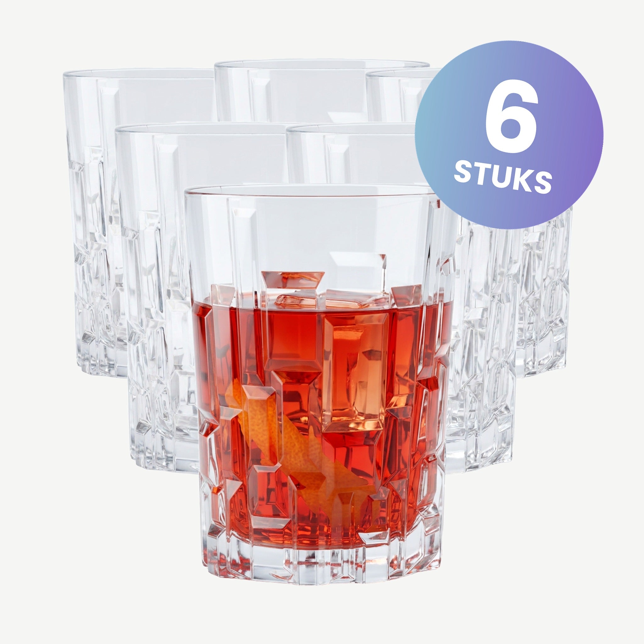 RCR Etna Tumbler 25 Cl - set van 6 glazen