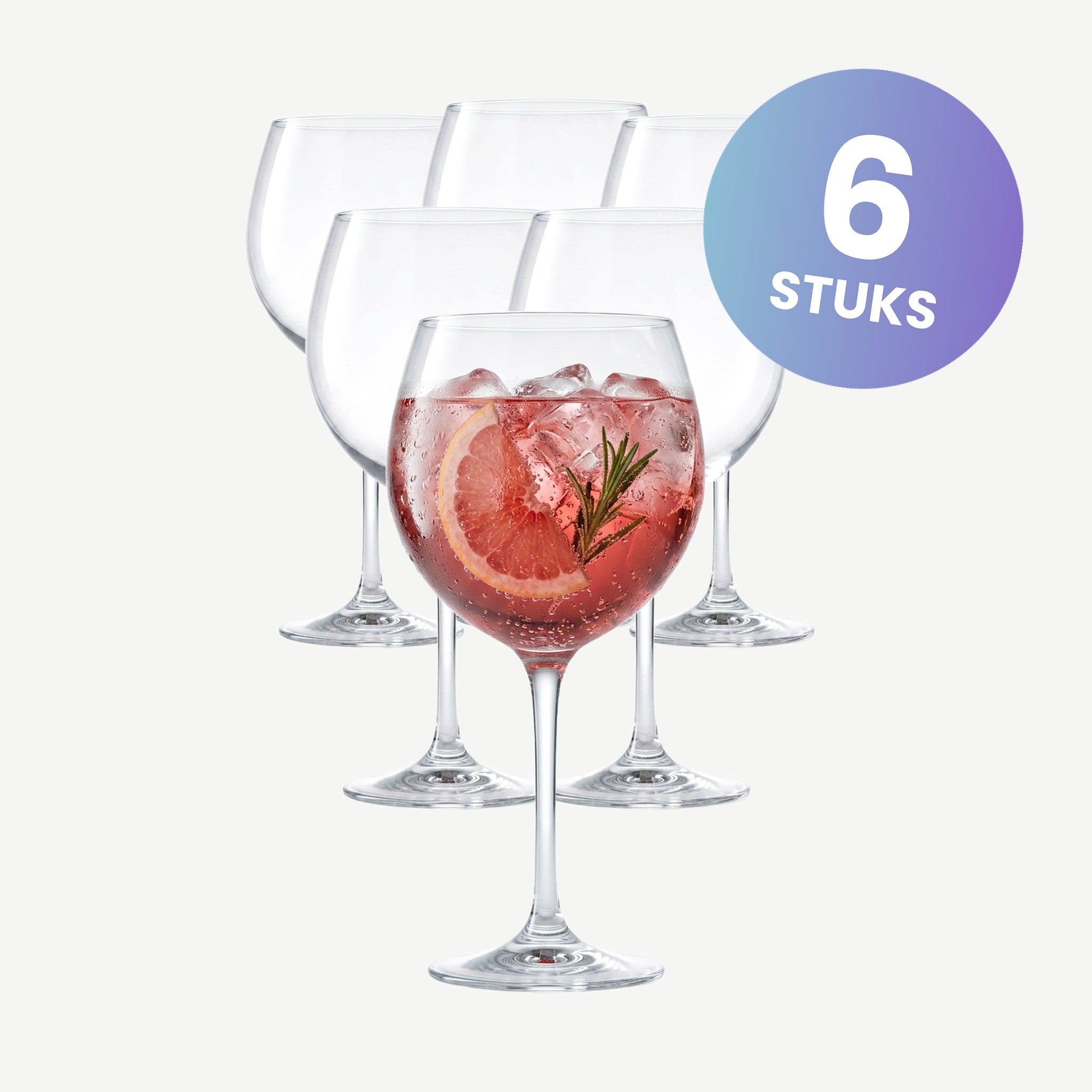 RCR Invino Gin Tonic Glas 67 Cl - set van 6 glazen