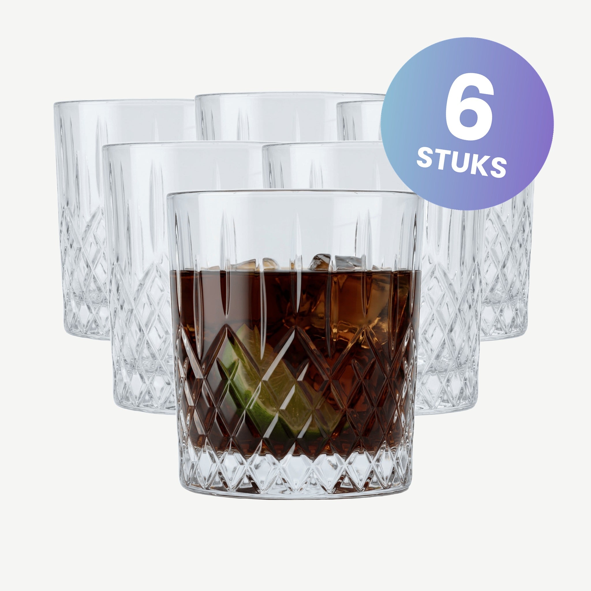 RCR London Tumbler DOF 32.2 Cl - set van 6 glazen
