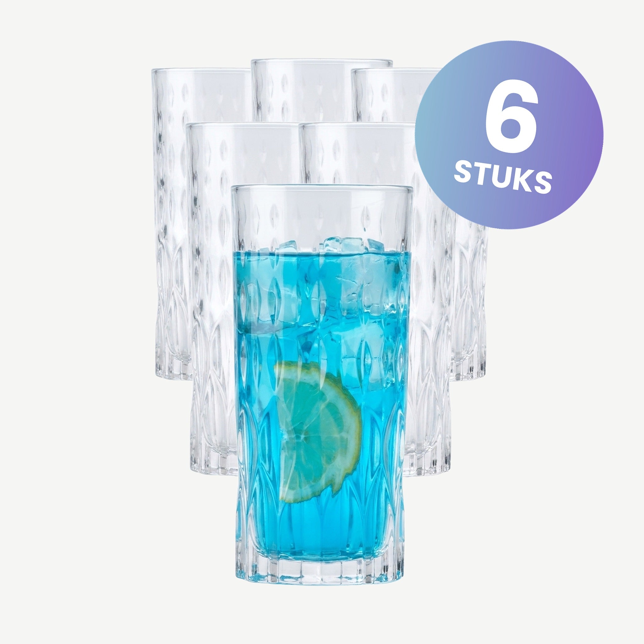 RCR Marilyn Longdrinkglas 35 Cl - set van 6 glazen