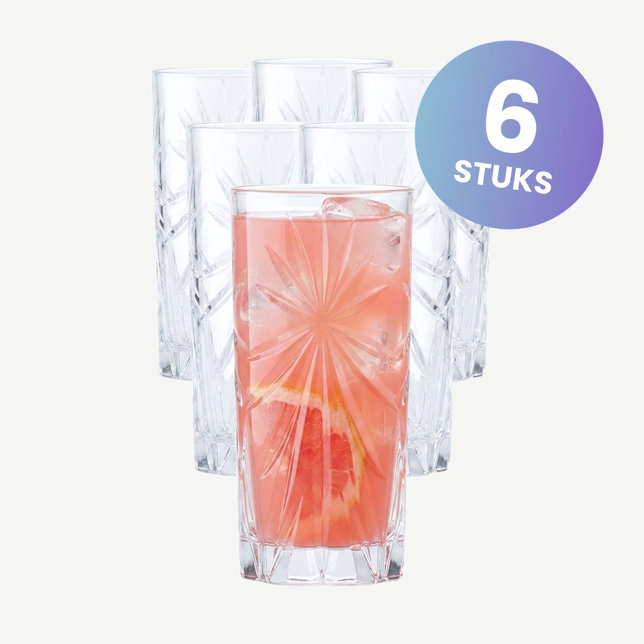 RCR Oasis Longdrinkglas 36 Cl - set van 6 glazen