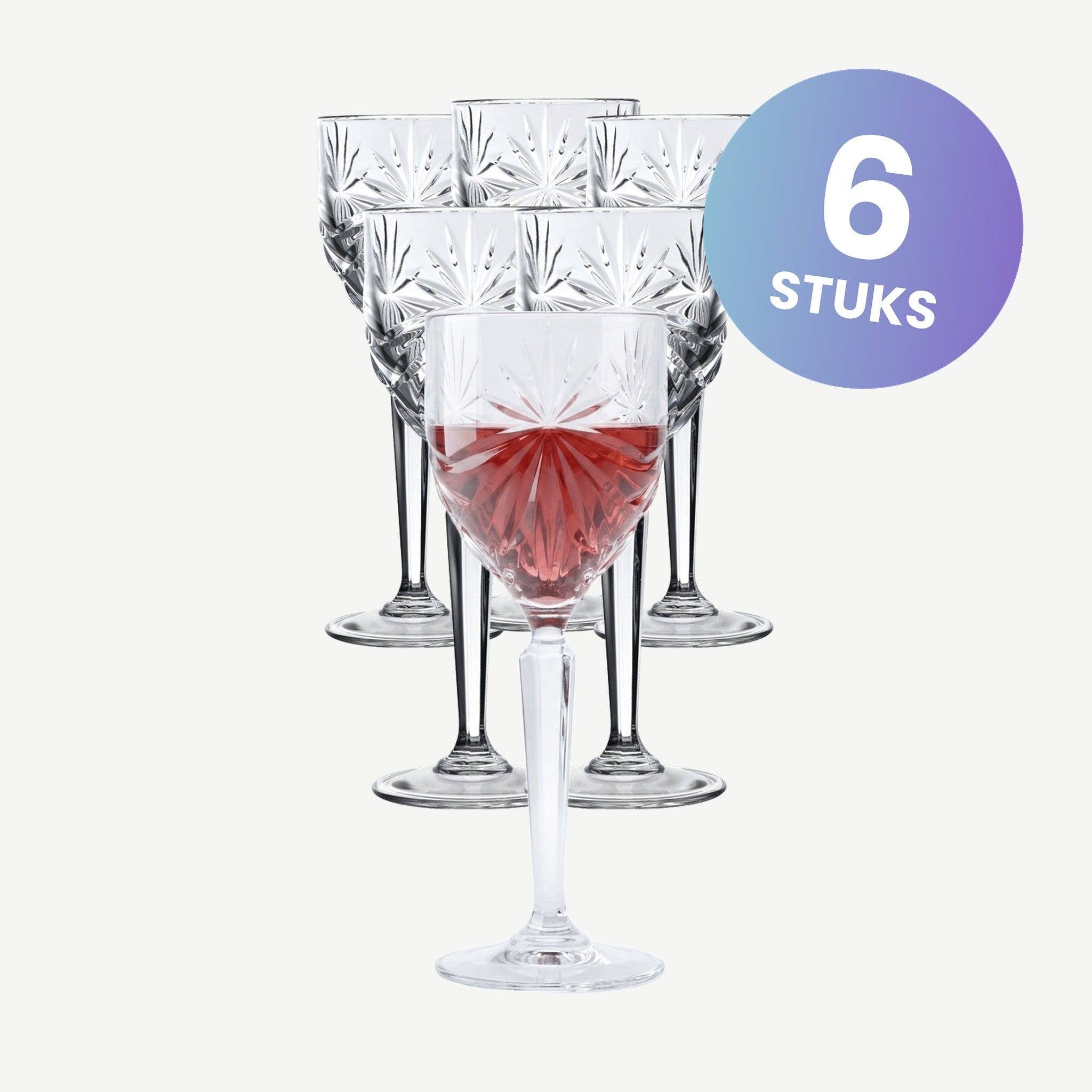 RCR Oasis Wijnglas 23 Cl - set van 6 glazen