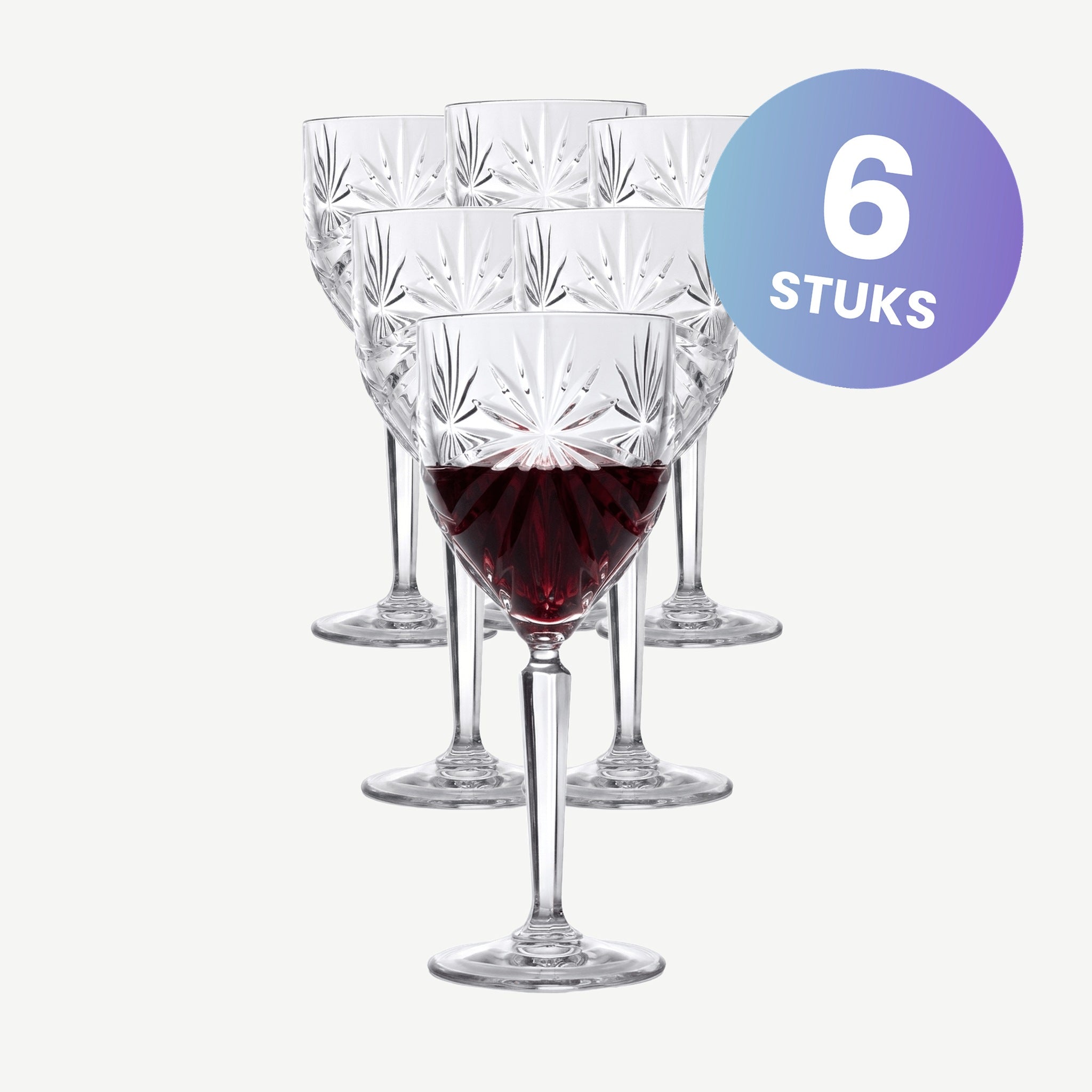RCR Oasis Wijnglas 29 Cl - set van 6 glazen