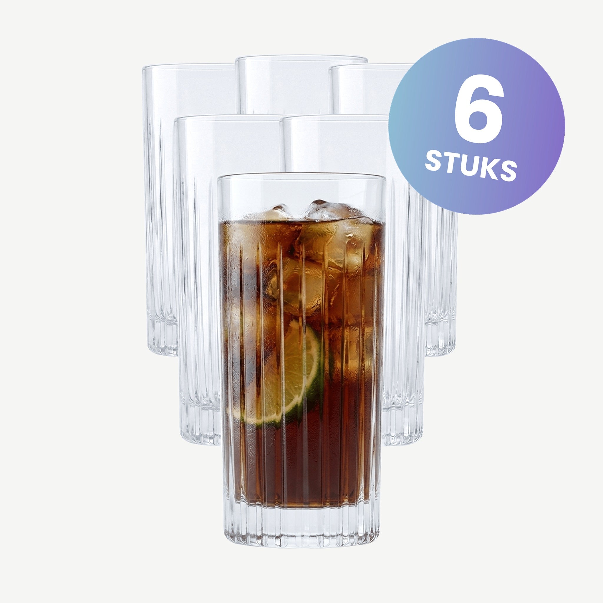 RCR Timeless Longdrinkglas 44 Cl - set van 6 glazen