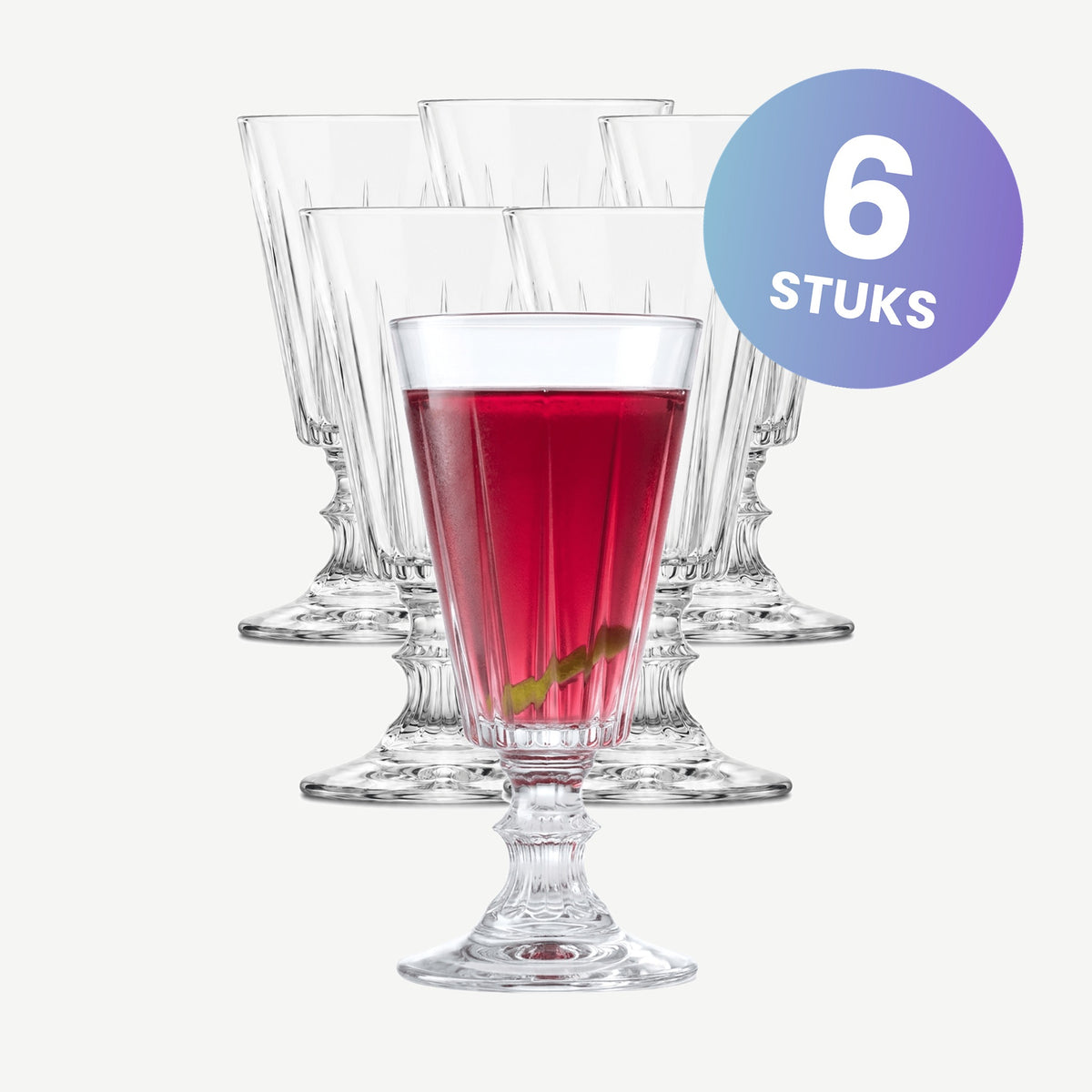 RCR Timeless Vodka / Shotglas 6 Cl - set van 6 glazen