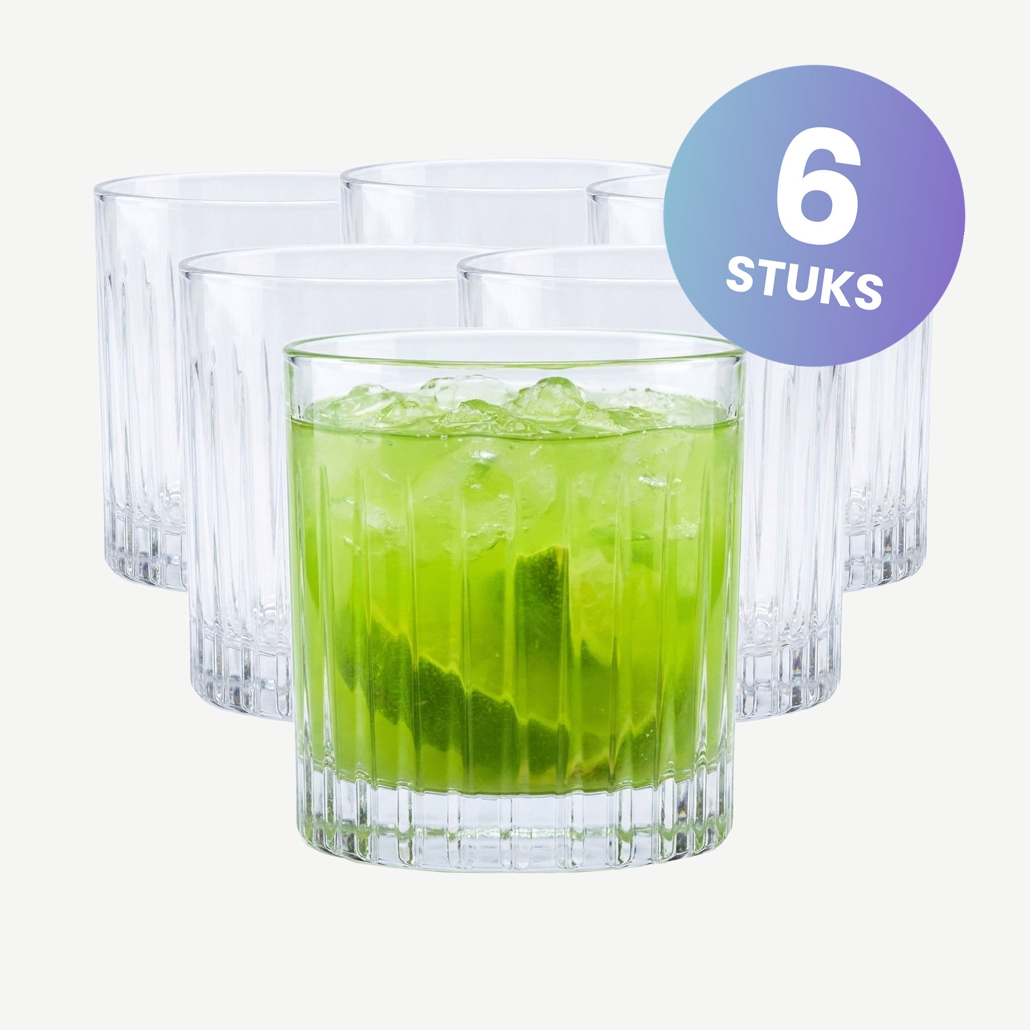 RCR Timeless Whiskey Glas 36 Cl - set van 6 glazen