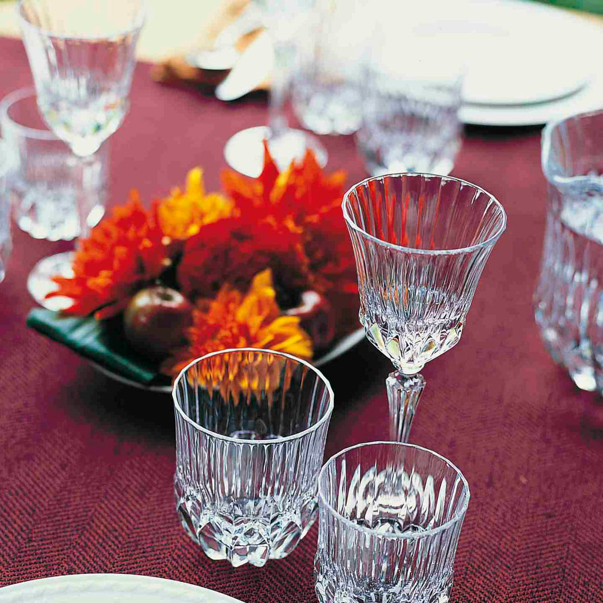 Champagne flute glasses