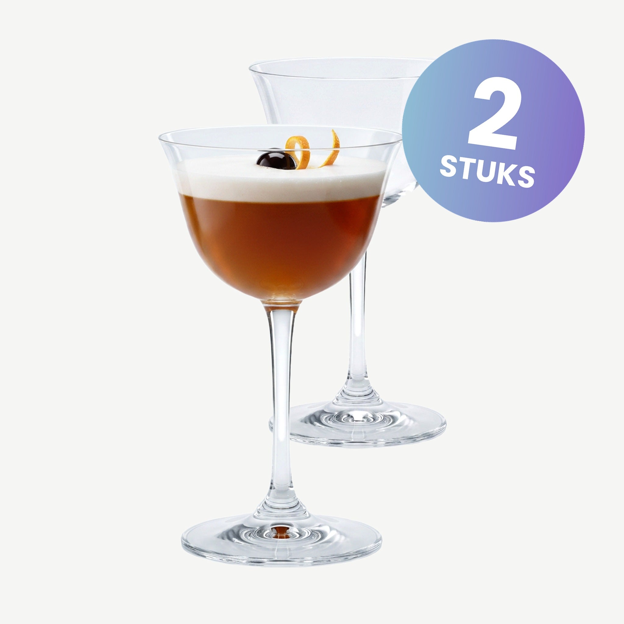 Riedel Drink Specific Glassware Cocktailglas 21,7 Cl Sour Glass - set van 2 glazen