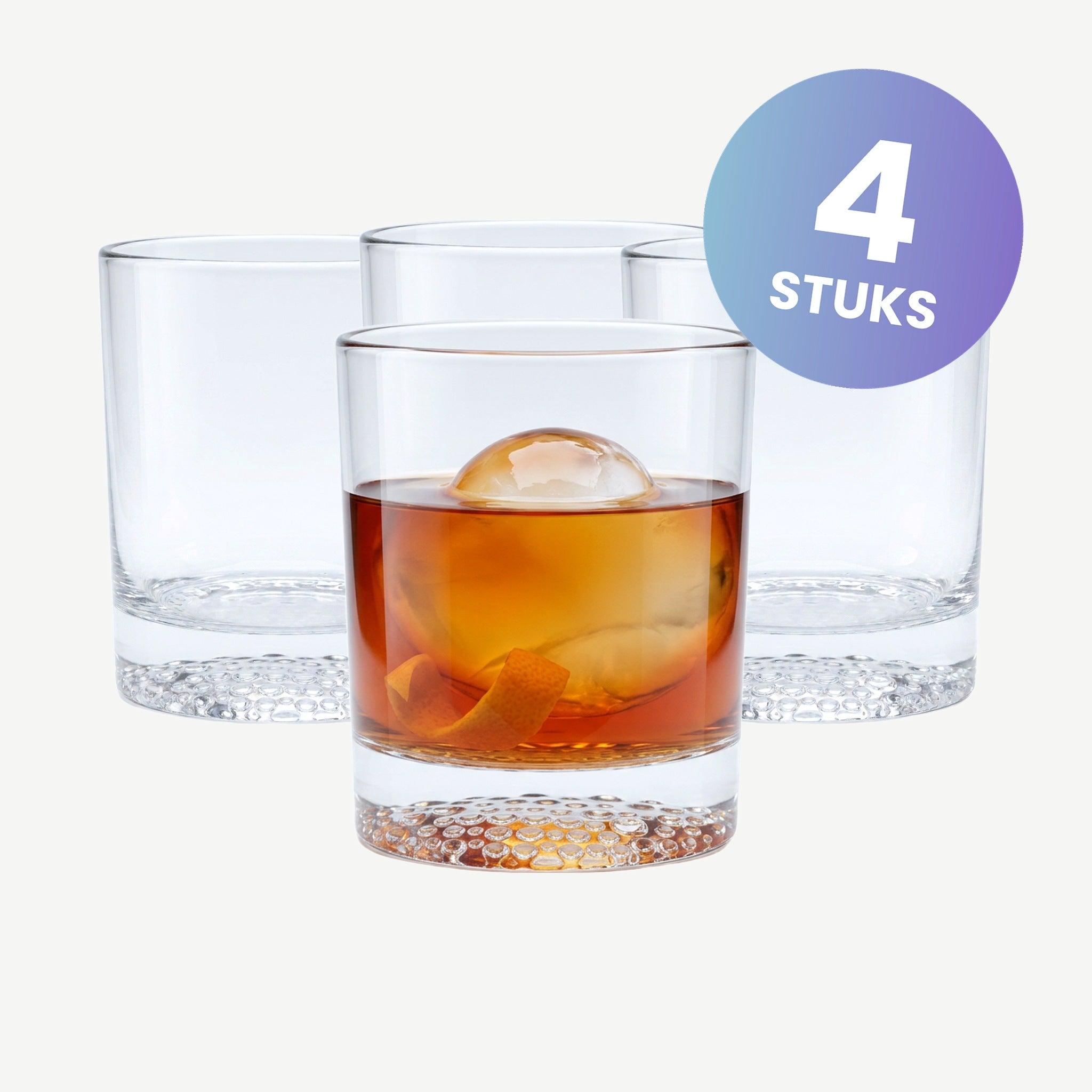 Royal Leerdam Artisan Tumbler 29 Cl - set van 4 glazen
