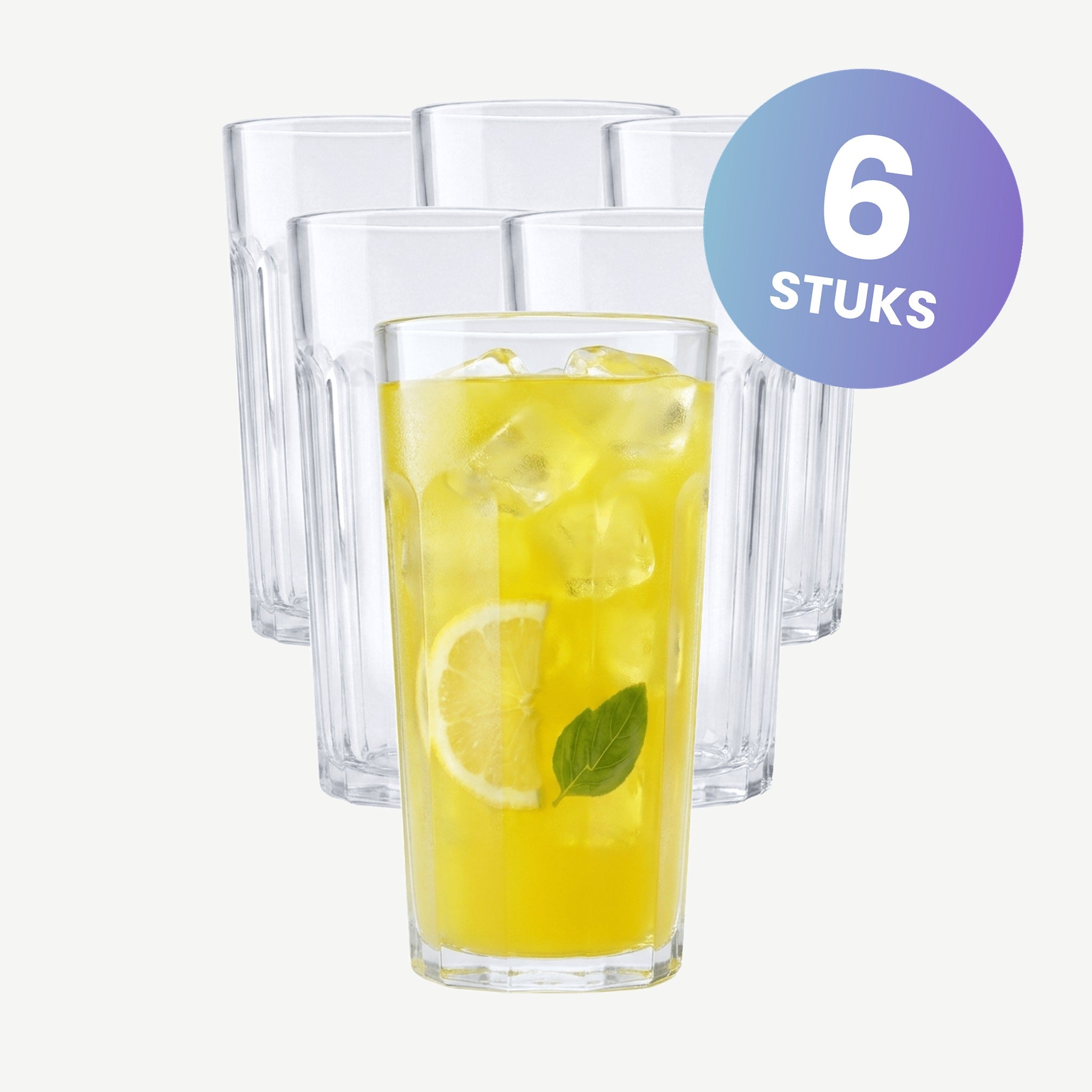 Royal Leerdam Astro Longdrinkglas 35 Cl - set van 6 glazen