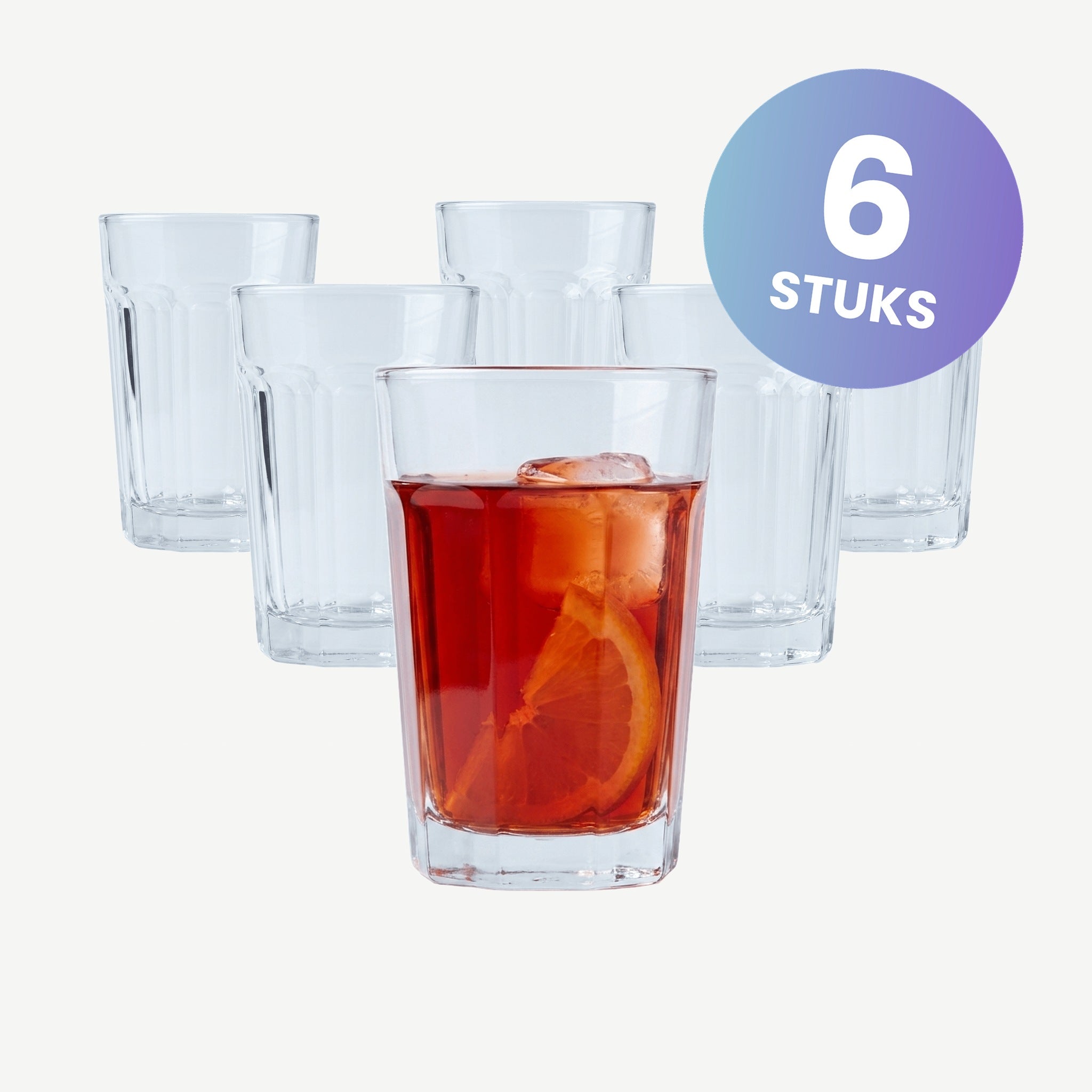 Royal Leerdam Astro Tumbler 25 Cl - set van 6 glazen