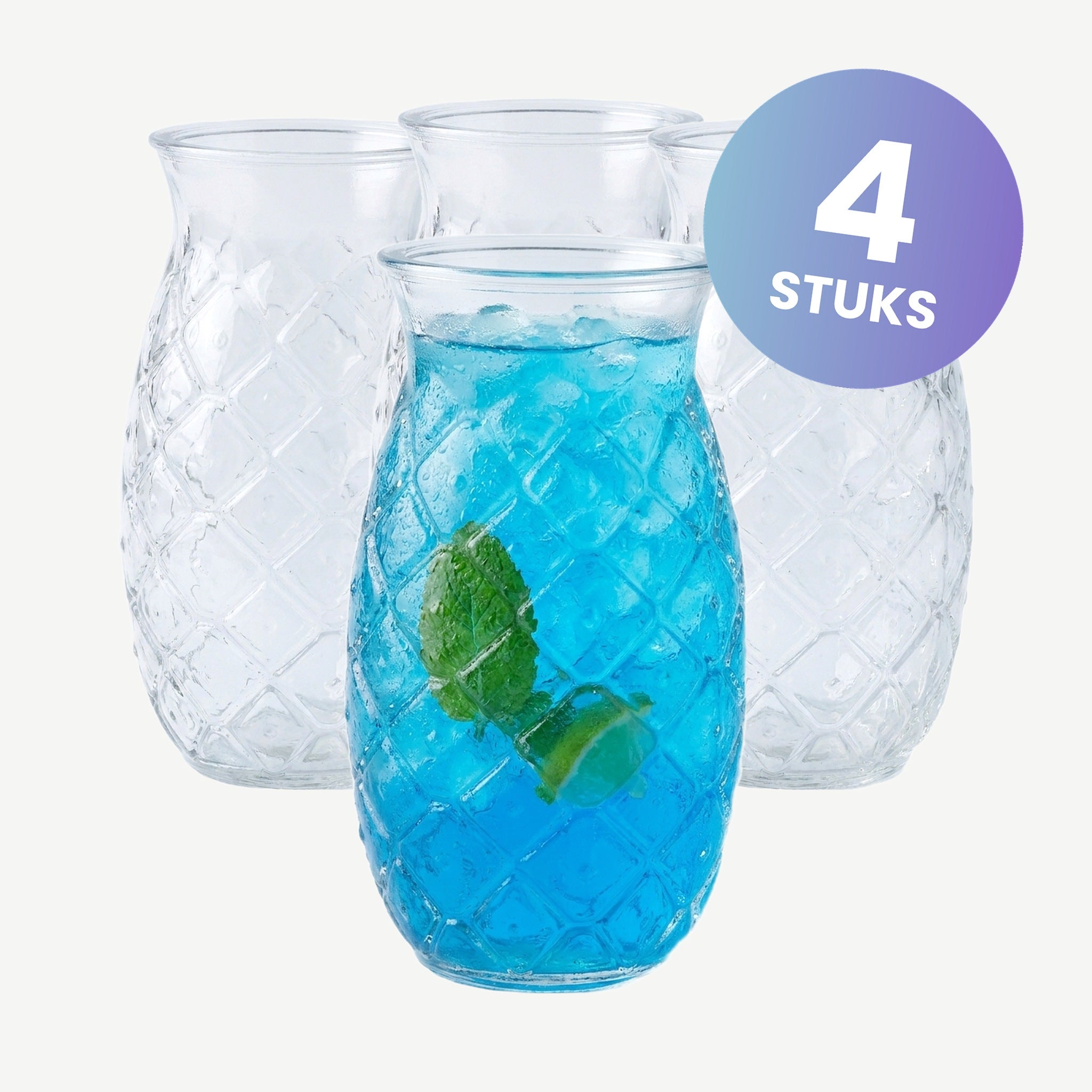 Royal Leerdam Cocktail Cocktailglas Annanas 50,5 Cl - set van 4 glazen