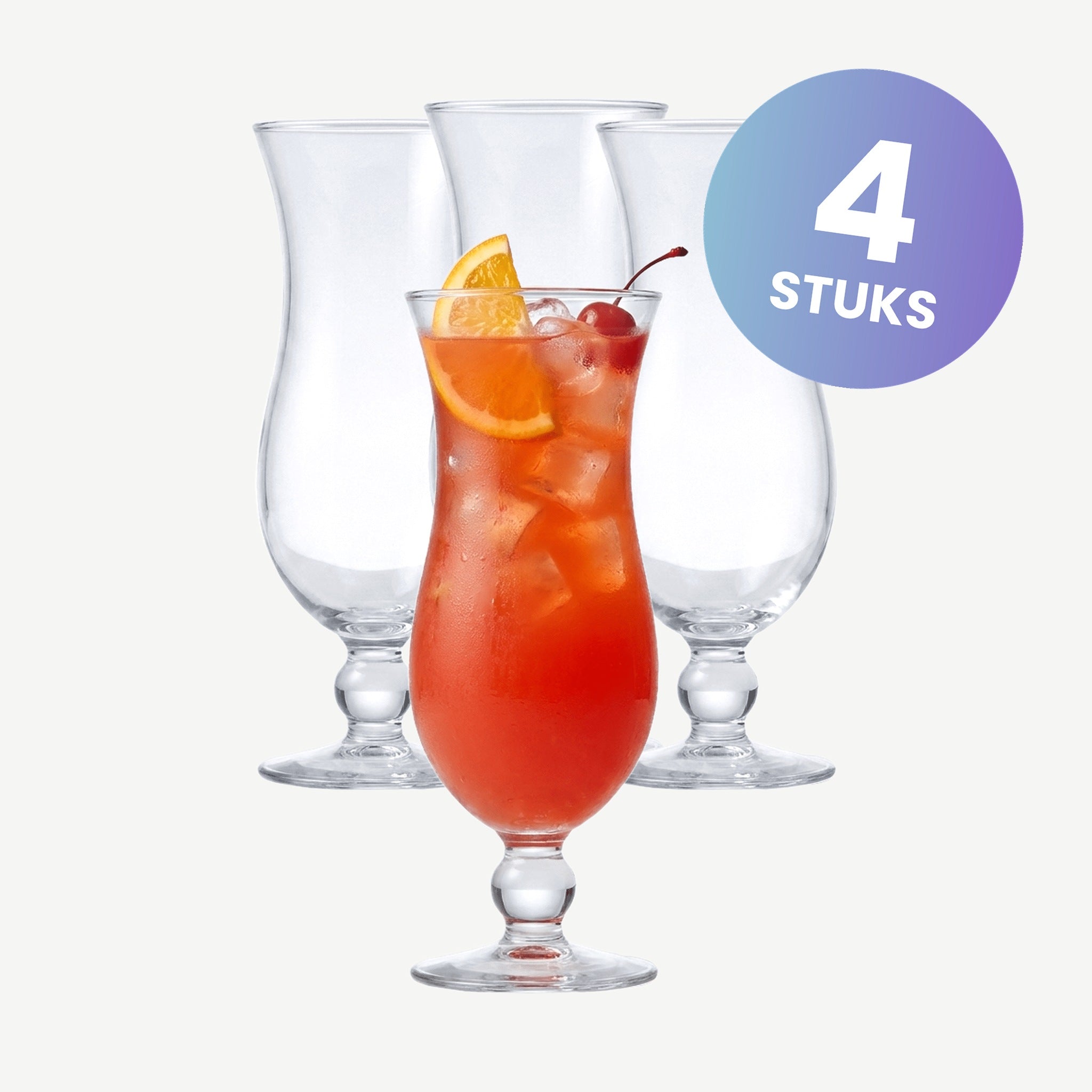 Royal Leerdam Cocktail Hurricane Cocktailglas 44 Cl - set van 4 glazen