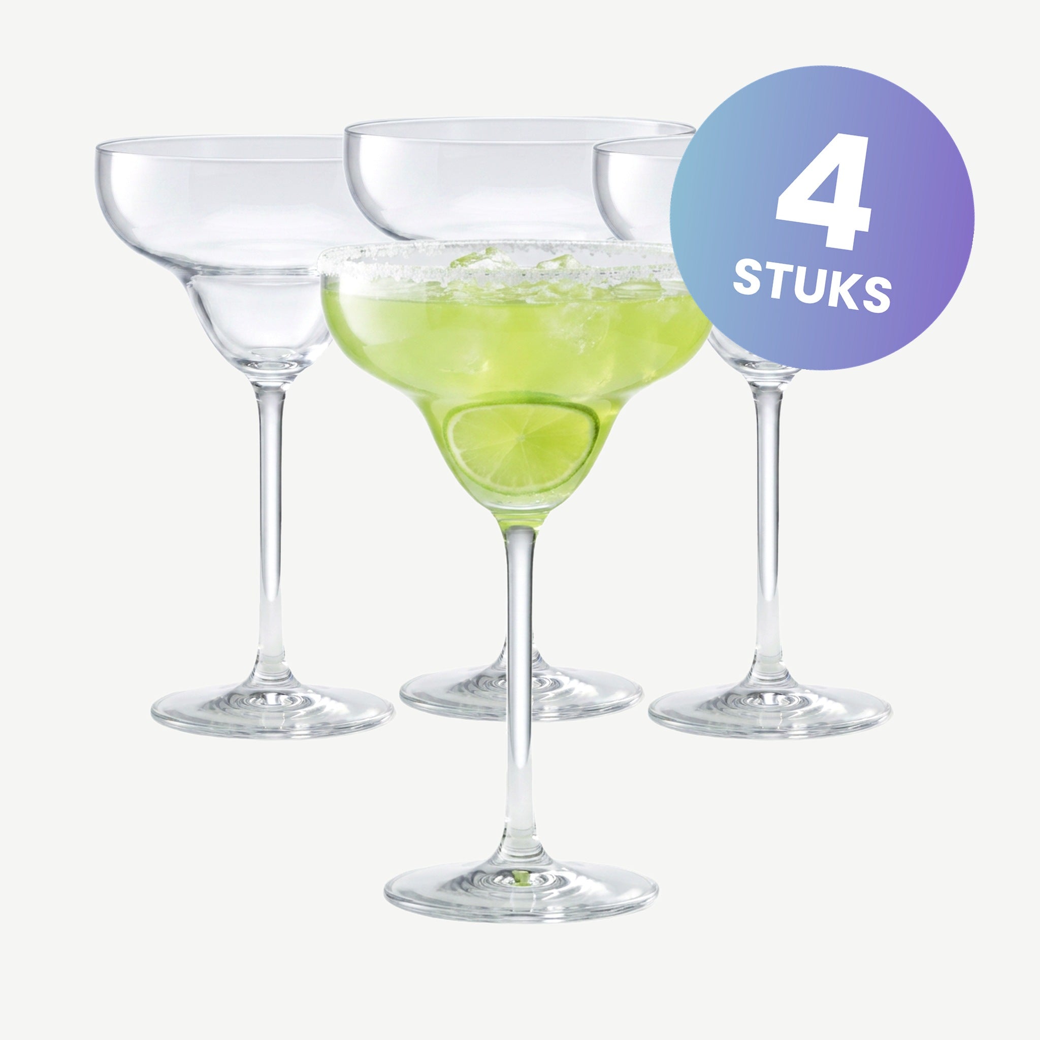 Royal Leerdam Cocktail Margaritaglas 30 Cl - set van 4 glazen