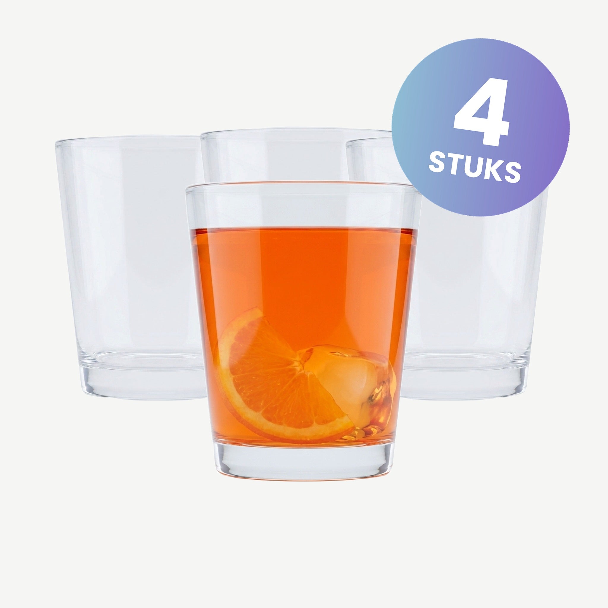 Royal Leerdam Cocktail Tumbler 35 Cl - set van 4 glazen