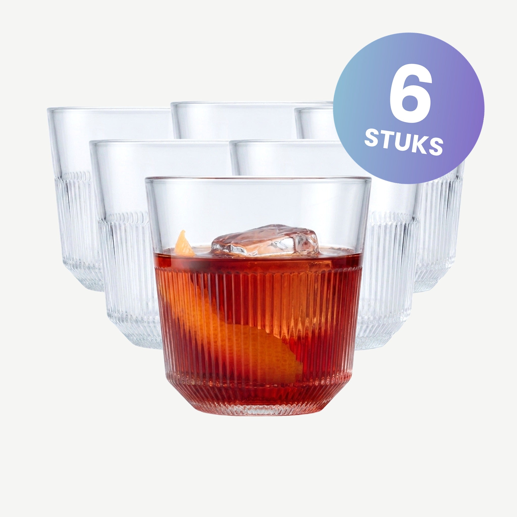 Royal Leerdam Rayo Tumbler 26,5 Cl - set van 6 glazen