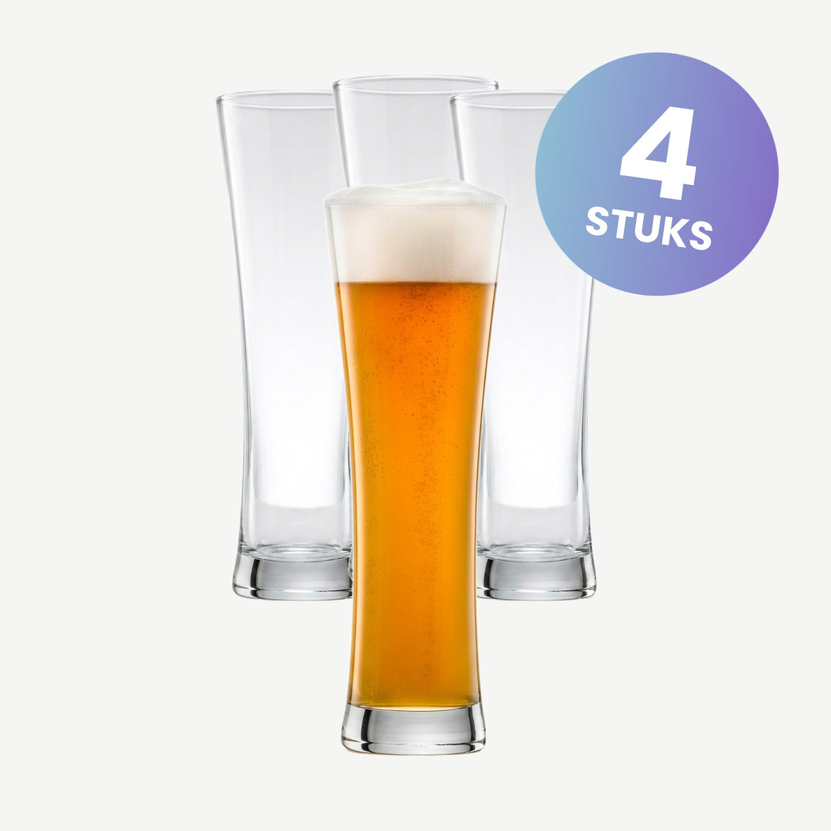 Schott Zwiesel Beer Basic Witbierglas 50 Cl met Maatstreep - set van 4 glazen