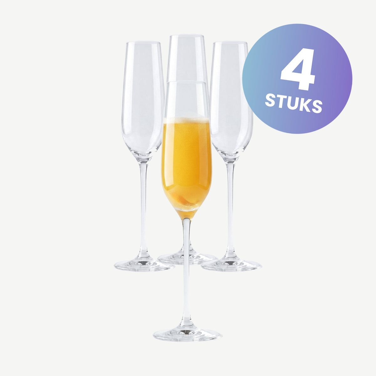 Schott Zwiesel Fortissimo Champagneglas / Flute 24 Cl - set van 4 glazen