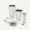 Speakeasy Cocktail Set Stainless Steel - 4-Piece