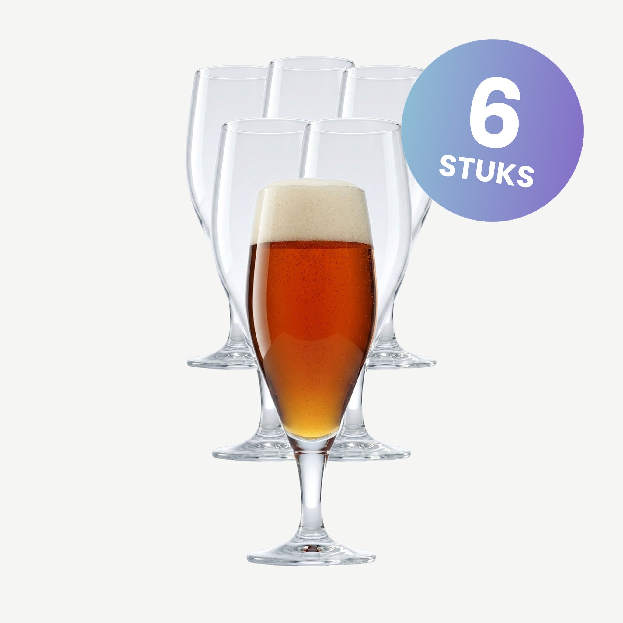 Stölzle Lausitz Iserlohn Bierglas 40 Cl - set van 6 glazen