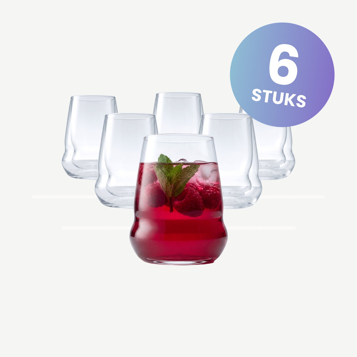 Stölzle Lausitz Cocoon Tumbler 44,5 Cl - set van 6 glazen