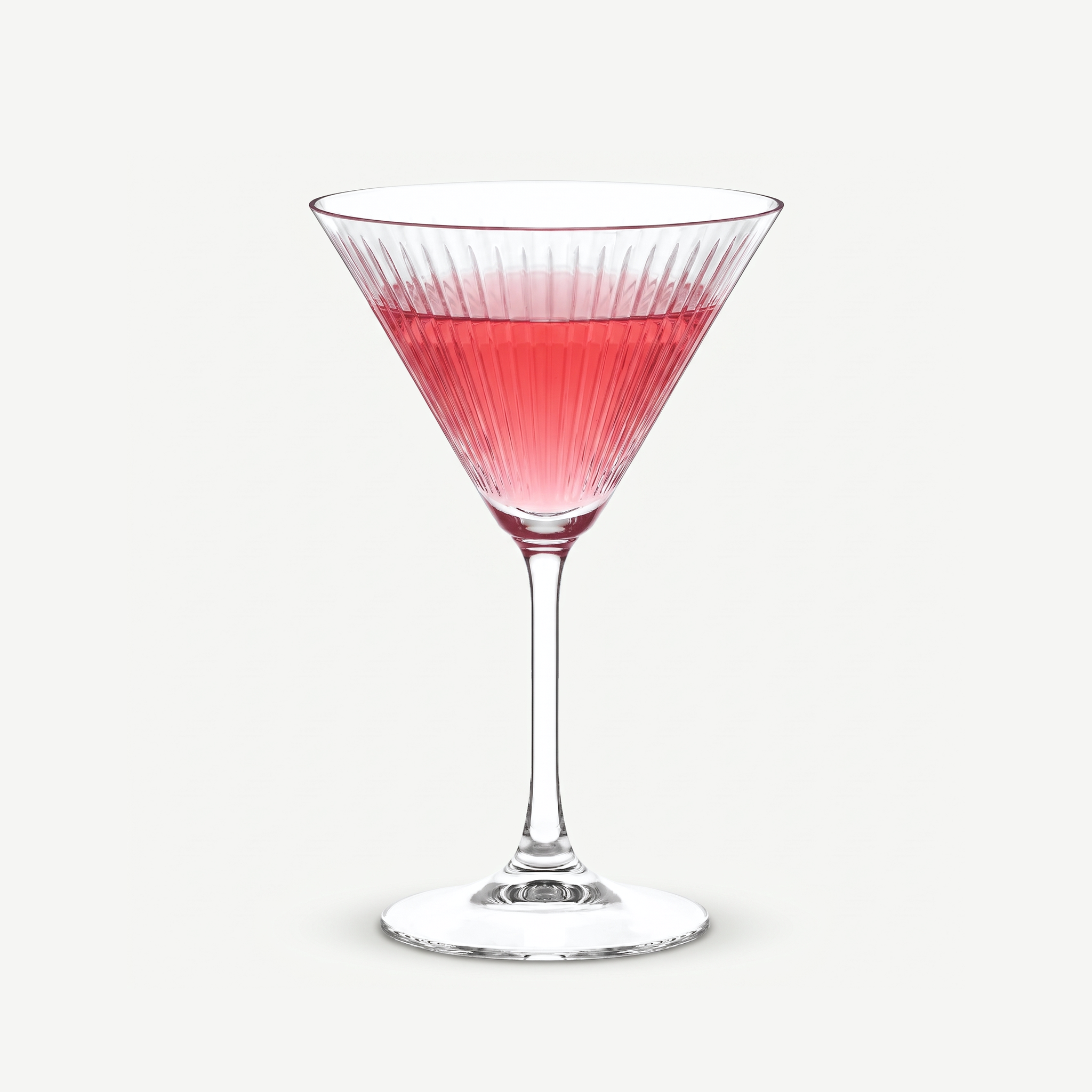 Stölzle Lausitz Soho Martiniglas 25 Cl gevuld met cocktail