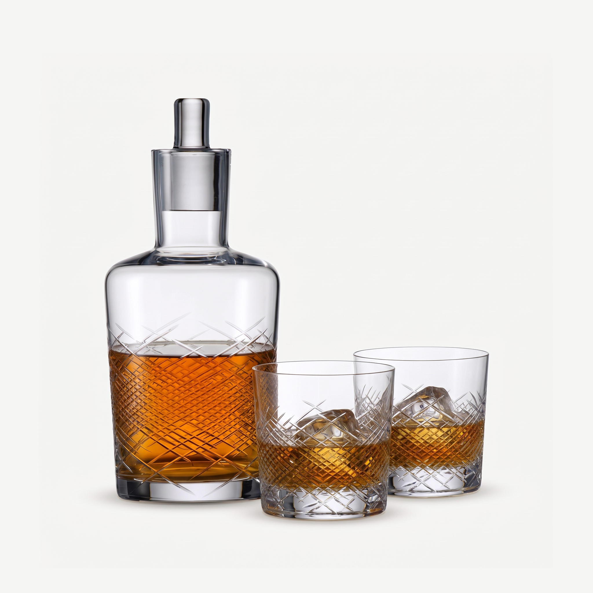 Zwiesel Glas Bar Premium No. 2 Whiskyset - 3 Stuks gevuld